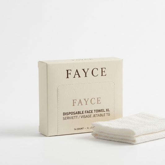 FAYCE Disposable Face Towel Travel– 10 Count